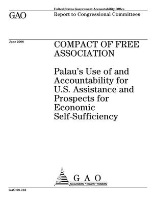 Compact of Free Association: Palau's Use of and Accountability for U.S. Assistance and Prospects for Economic Self-Sufficiency