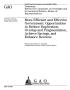 Text: More Efficient and Effective Government: Opportunities to Reduce Dupl…