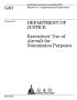 Primary view of Department Of Justice: Executives' Use of Aircraft for Nonmission Purposes