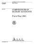 Text: Compendium of Budget Accounts: Fiscal Year 2001