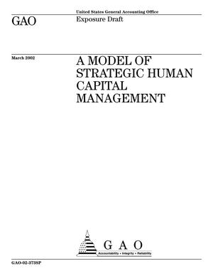 A Model of Strategic Human Capital Management