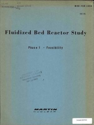 Fluidized Bed Reactor Study: Phase I - Feasibility