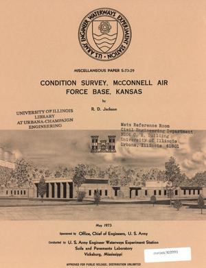 Condition Survey: McConnell Air Force Base, Kansas