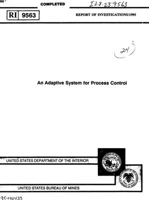 An Adaptive System for Process Control