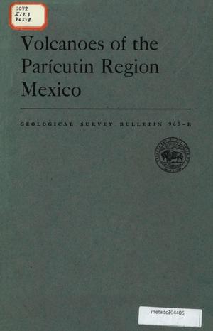 Volcanoes of the Parícutin Region, Mexico