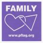 Thumbnail image of item number 1 in: '[PFLAG Sticker]'.