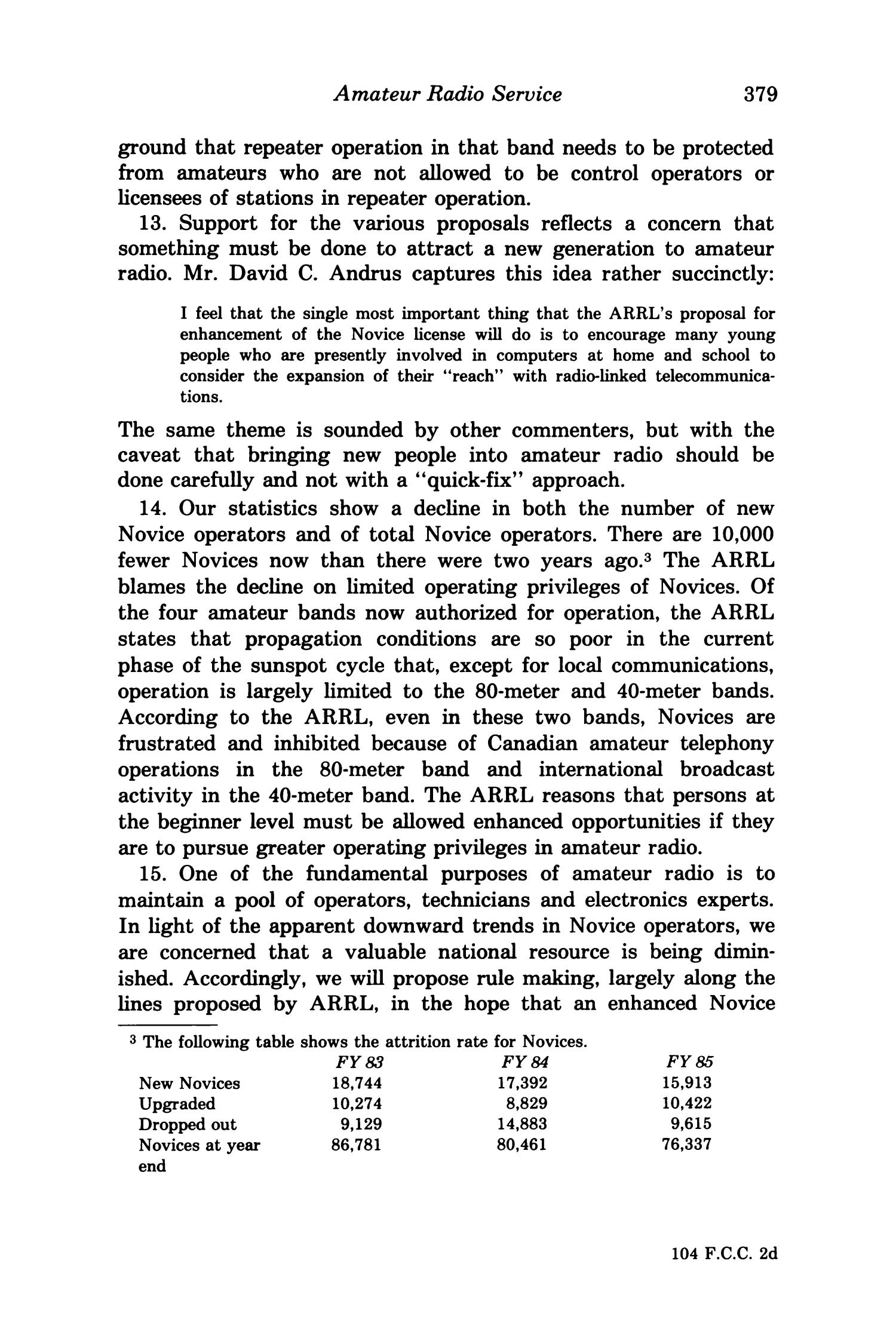 FCC Reports, Second Series, Volume 104, Number 2, Pages 375 to 719, August 1986
                                                
                                                    379
                                                