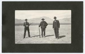 Hunters with Kill Somewhere in West Texas, 1915