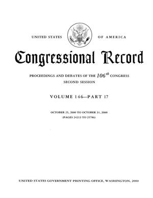 Congressional Record: Proceedings and Debates of the 106th Congress, Second Session, Volume 146, Part 17