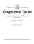 Thumbnail image of item number 1 in: 'Congressional Record: Proceedings and Debates of the 107th Congress, First Session, Volume 147, Part 2'.