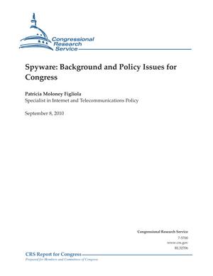 Spyware: Background and Policy Issues for Congress