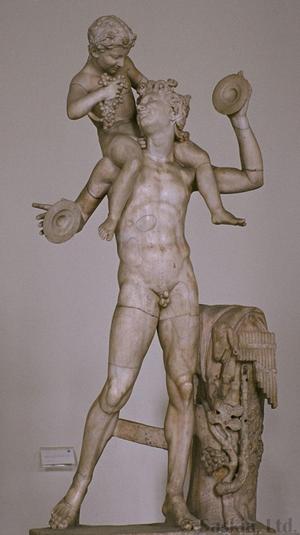 The Young Dionysius with a Satyr