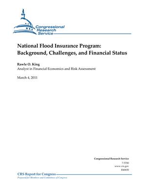National Flood Insurance Program: Background, Challenges, and Financial Status
