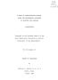 Thesis or Dissertation: A Study of Organizational Climate Using the Departmental Structure of…