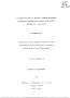 Thesis or Dissertation: A Follow-Up Study of Master's Degree Graduates in Physical Education …