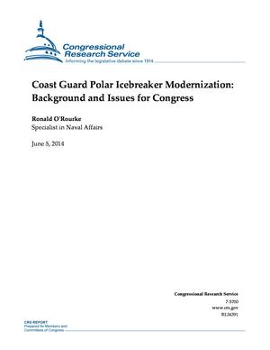 Primary view of object titled 'Coast Guard Polar Icebreaker Modernization: Background and Issues for Congress'.