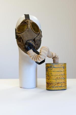 [World War One Small Box Gas Mask]