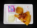 Primary view of Student Lunch Tray: 02_20110131_02B6054
