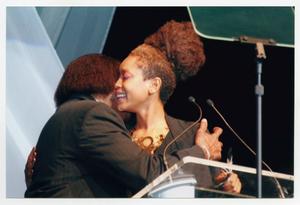 [Curtis King on Stage with Erykah Badu]