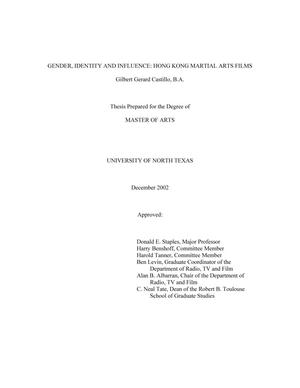 Thesis on gender identity