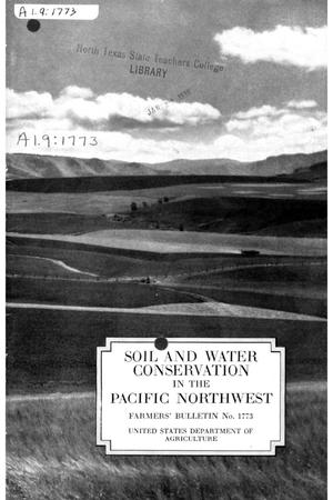 Primary view of Soil and water conservation in the Pacific Northwest.