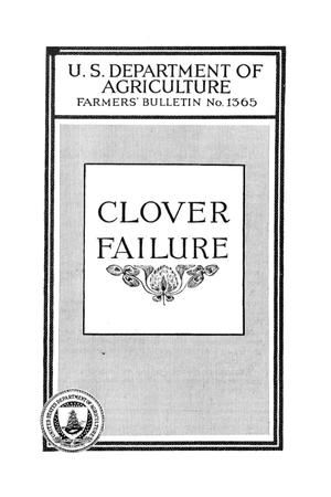 Clover failure.