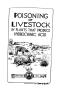 Book: Poisoning of Livestock by Plants That Produce Hydrocyanic Acid.