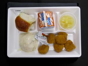 Student Lunch Tray: 01_20110330_01B5881