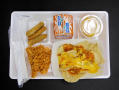 Thumbnail image of item number 1 in: 'Student Lunch Tray: 01_20110330_01C5902'.