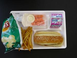 Student Lunch Tray: 01_20110413_01A5986