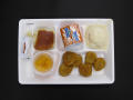 Primary view of Student Lunch Tray: 01_20110413_01B6168