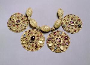 medallions from the Barmy Collar, from the Ryazan Oblast, Russia