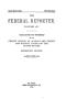 Thumbnail image of item number 1 in: 'The Federal Reporter. Volume 127 Cases Argued and Determined in the Circuit Courts of Appeals and Circuit and District Courts of the United States. March-April, 1904.'.