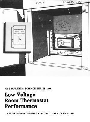 Primary view of object titled 'Low-Voltage Room Thermostat Performance'.