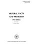 Report: Mineral Facts and Problems: 1975 Edition