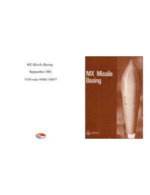 MX Missile Basing