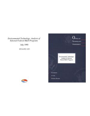 Environmental Technology: Analysis of Selected Federal R&D Programs