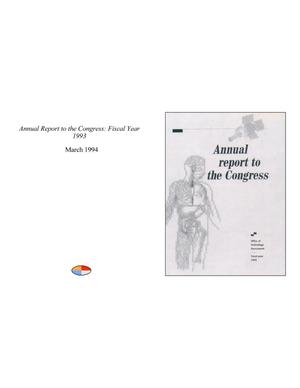 Annual Report to the Congress: Fiscal Year 1993