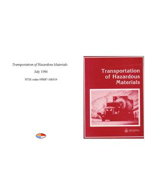 Transportation of hazardous materials