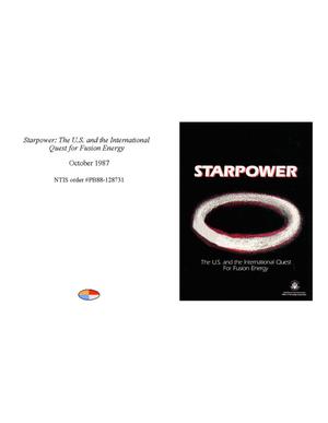 Starpower: the U.S. and the international quest for fusion energy