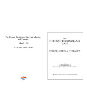 The defense technology base: introduction & overview