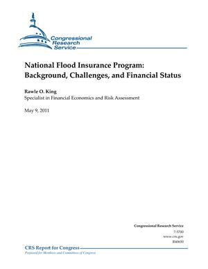 National Flood Insurance Program: Background, Challenges, and Financial Status