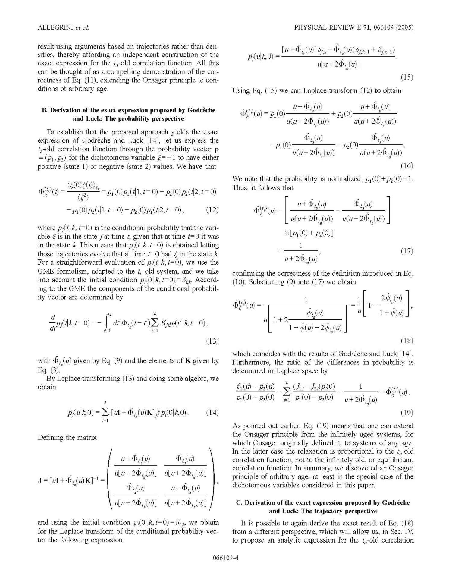 Correlation Function and Generalized Master Equation of Arbitrary Age
                                                
                                                    4
                                                
