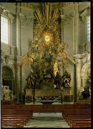 Chair of Saint Peter, St. Peter's Basilica, Rome