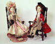 Thumbnail image of item number 1 in: 'Lord and Lady Clapham Dolls'.