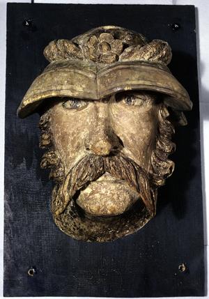 Wawel Head: Warrior in Kapelin Helmet