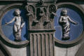 Thumbnail image of item number 1 in: 'Ceramic Tondi at Loggia of Foundling Hospital. Florence (left one by ROBBIA, right one is 19th c. addition)'.