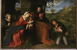 Primary view of object titled 'Adoration of the Shepherds'.