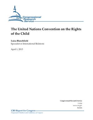 Primary view of object titled 'The United Nations Convention on the Rights of the Child'.