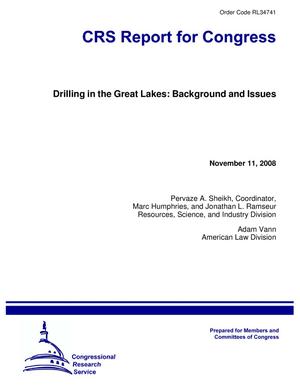 Drilling in the Great Lakes: Background and Issues